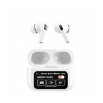 Timack® A9 Pro Touch‑Screen ANC Wireless Earbuds – Bluetooth 5.4, Smart LCD Display