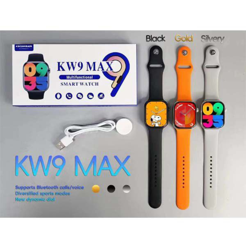 KW9-Max.png KW9 Max Smart Watch - Image 1