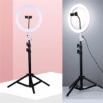 10" LED Ring Light with Adjustable Tripod Stand