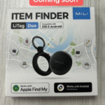 Mili Mi Tag Smart Finder – Bluetooth Tracking Device for Keys, Bags & Pets