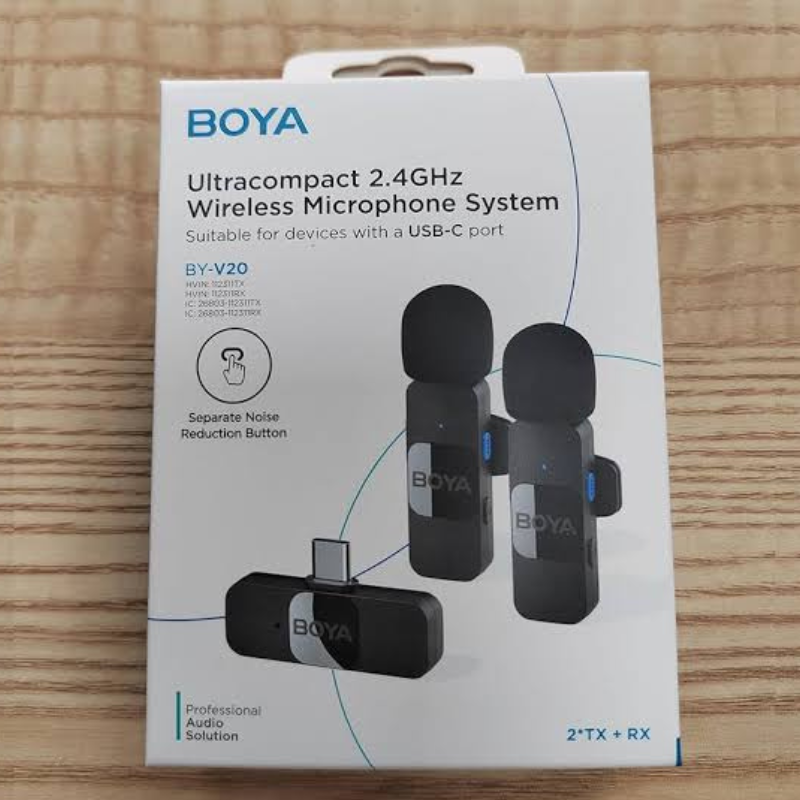 Untitled-design_20250712_133908_0000.png BOYA BY-V20 USB-C Wireless Microphone - Image 1