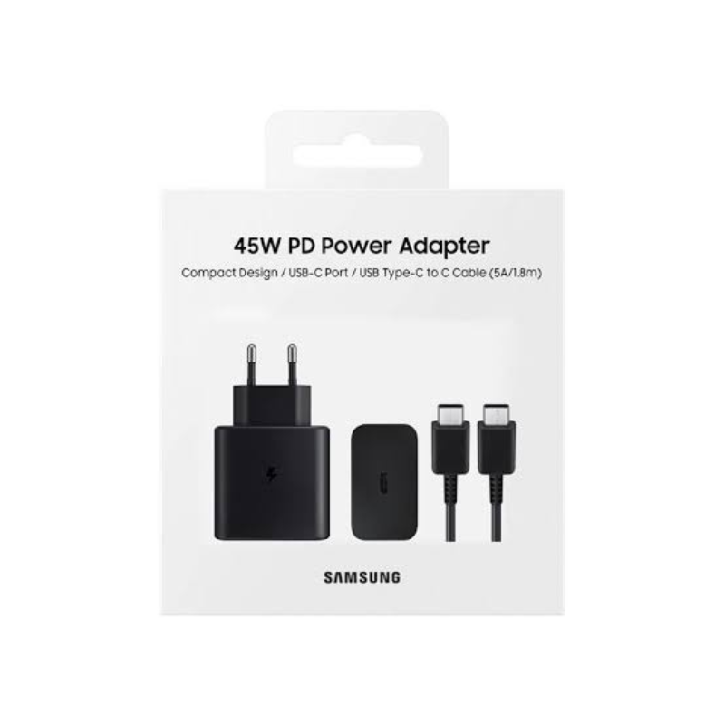 Untitled-design_20250723_055038_0000.png 45 adapter 2 pin charger Samsung - Image 1