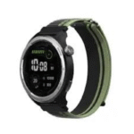 Haylou Solar Neo 1.53" Bluetooth Calling Smart Watch (Silicone+Woven) Strap - Black