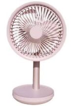 Solove F5 Smart Desktop Fan With 4000mAh Battery - Pink - Image 2