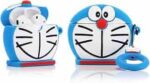 Doraemon AirPods Pro Case – Cute Silicone Cover for Kids and Fans - Image 4