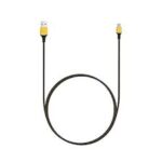 Realme 3A Type-C Charging Cable - Black Yellow - Image 3