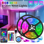 LED Strip Light – Flexible RGB Light with Remote Control - Image 3