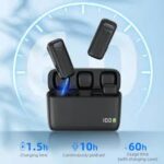 Wireless Lavalier Microphone with Charging Case - Image 4