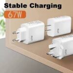 67W USB Charger 5V 5A Super Fast Charging Phone Adapter For IP Xiaomi Fullhouse - Image 2