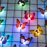 3D Colorful LED Butterfly Wall Lights – Decorative Night Lamps for Home & Party Decor - Image 3