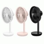 Solove F5 Smart Desktop Fan With 4000mAh Battery - Pink - Image 3