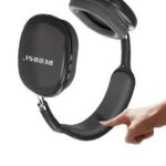RECRSI RE-NY024 Wireless Stereo Music Headphone – Black - Image 3