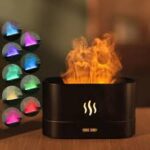 Fireplace Flame Effect Humidifier – LED Aroma Diffuser with Warm Glow - Image 4