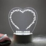 Heart-Shaped Crown Message Board LED Lamp - Image 2