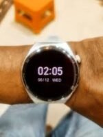 QCY GT-2 Amoled Silver Smartwatch - Image 2