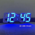 3D LED Digital Wall Clock – Modern Time Display with Alarm & Night Light - Image 2