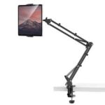 Ulanzi T2 Metal 360° Long Arm Tablet & Smartphone Stand (4.6–12.9 inch) – Bed, Desktop & Boom Arm Mount - Image 3