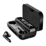 TWS M19 Pro Touch Control Wireless Earbuds – Black - Image 2