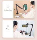 Ulanzi T2 Metal 360° Long Arm Tablet & Smartphone Stand (4.6–12.9 inch) – Bed, Desktop & Boom Arm Mount - Image 2