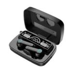 TWS M19 Pro Touch Control Wireless Earbuds – Black - Image 3