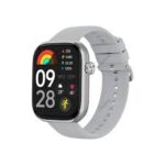 IMIKI ST2 1.96" BT Calling Smartwatch - Silver - Image 3