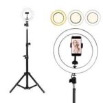10" LED Ring Light with Adjustable Tripod Stand - Image 2