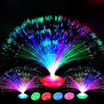 Fiber Optic LED Lamp – Color Changing Decorative Light - Image 2