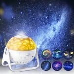 Starry Projector Night Light – Rotating Galaxy Lamp for Kids and Bedroom - Image 3