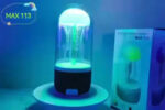 MAX-113 Jellyfish Speaker with LED Lights – Bluetooth Music Lamp - Image 3