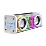 V8 RGB Armour BT5.3 Dual 13.6W Transparent Speaker (Mecha V8) - Image 3