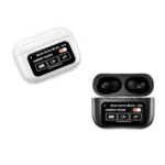 AirPods A9 Pro ANC Touch Screen Display Earbuds – Black Edition - Image 4