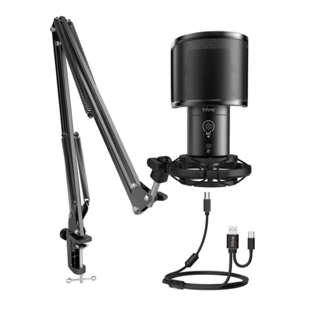 fifine-t683-usb-gaming-streaming-microphone-2-1000x1000.jpg.webp FIFINE T683 USB Gaming Streaming Microphone - Image 1