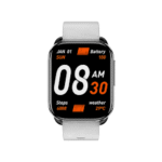 QCY GS TFT Silver Smartwatch - Image 2