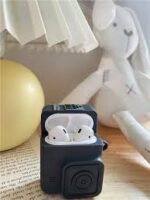 Camera Style AirPods Pro Case – Unique 3D Silicone Design - Image 3