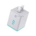 QCY 45W GaN Fast Charger – White - Image 4