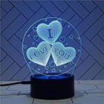 3D Swan Night Light – Optical Illusion Acrylic Desk Lamp (20x15 cm) - Image 2