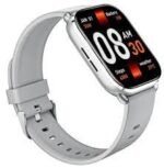 QCY GS TFT Silver Smartwatch - Image 3