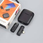 DK11 Dual Wireless Microphone with Charging Case - Image 4