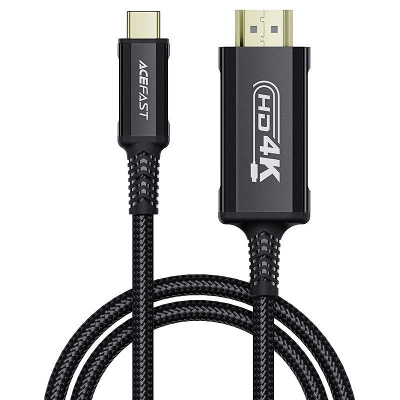 lokuj.png Acefast C1-10 USB-C থেকে HDTV 4K ভিডিও ক্যাবল - Image 1