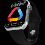 QCY GS-2 Amoled Black Smartwatch