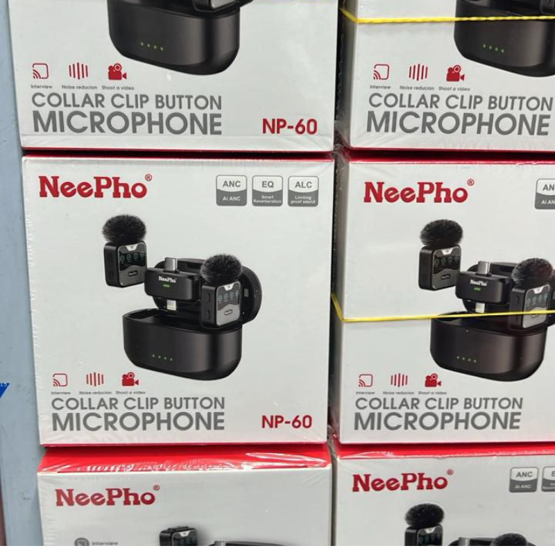 yy-8.png NeePho NP-60 Collar Clip Button Microphone - Image 1