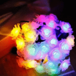 Rose Solar String Lights – Decorative Garden Lights