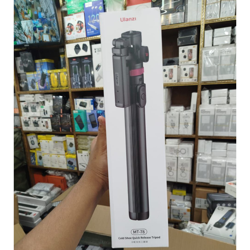 zzz-16.png Ulanzi MT-78 Quick-Release Tripod with Cold Shoe Mount - Image 1