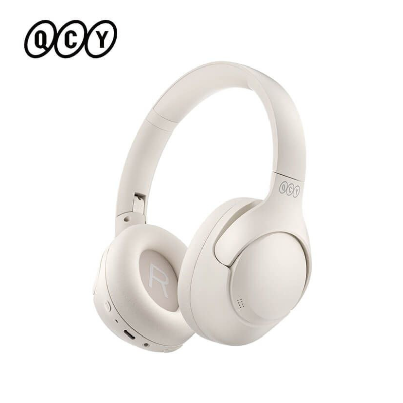 zzzzzzzzzzz-3.png H3 Pro ANC White Overhead Headphone - Image 1