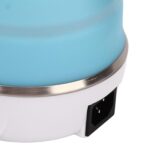 Travel Folding Electric Kettle Stainless Steel Heating Plate Fast Boiling Food Grade Silicone Folding Design Collapsible Portable Foldable Boil Dry Protection Home & Office Use 600ml - Image 4
