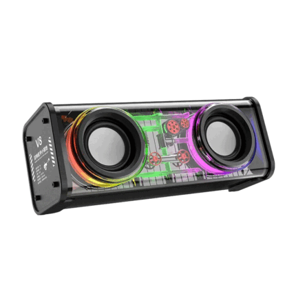 P193 High-Power Portable Bluetooth Speaker with RGB LED Light