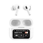 A9 Pro ANC Wireless Earbuds – Smart LCD Color Screen with ANC & ENC - Image 2