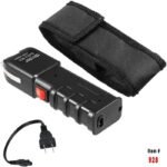 928 High-Voltage Stun Gun Big with LED Flashlight, Rechargeable light - Image 2