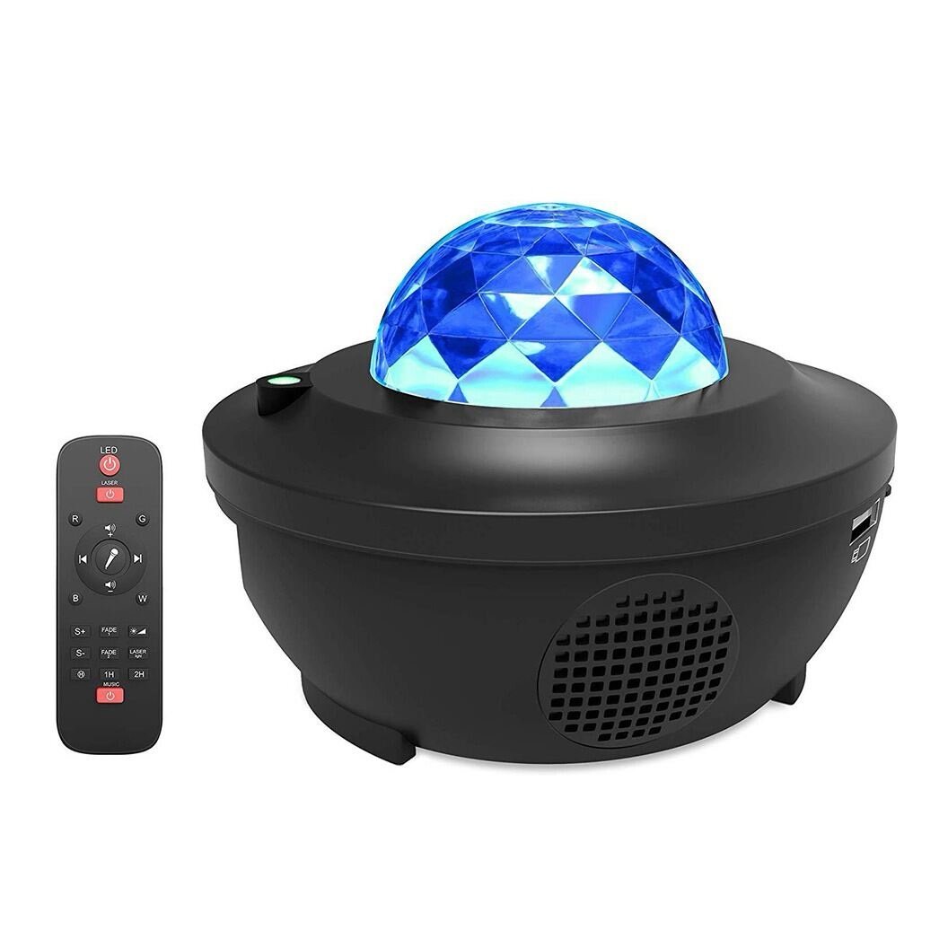 img_2918 Galaxy Starry Sky Projector with Bluetooth Speaker & Remote Control - Image 1