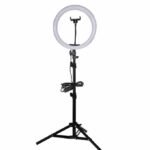 12 Inch LED Ring Light with Tripod Stand & Phone Holder